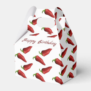 Red chilli peppers favour box