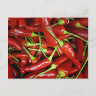 Red Chilli Peppers Gift Range Postcard