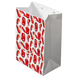 Red Chilli Peppers Medium Gift Bag