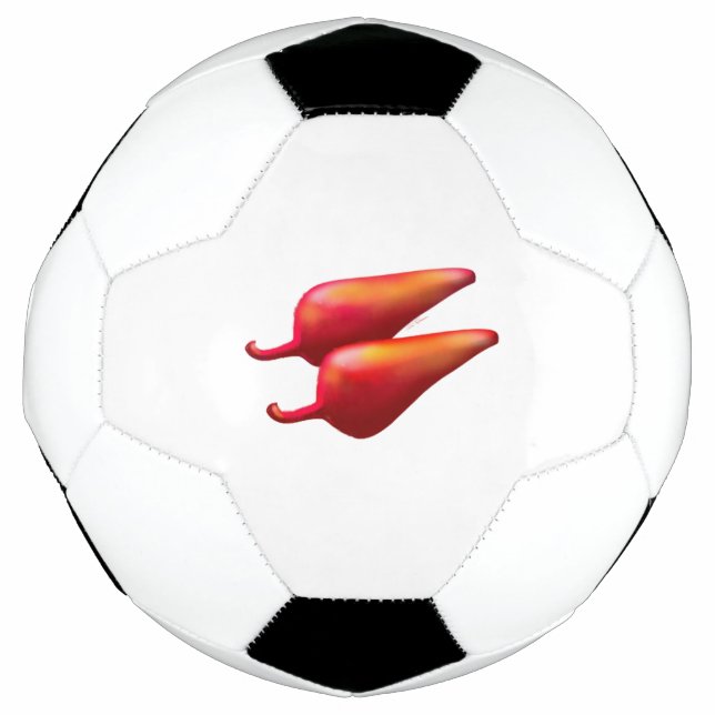 Red Chilli Peppers soccer ball (Front)
