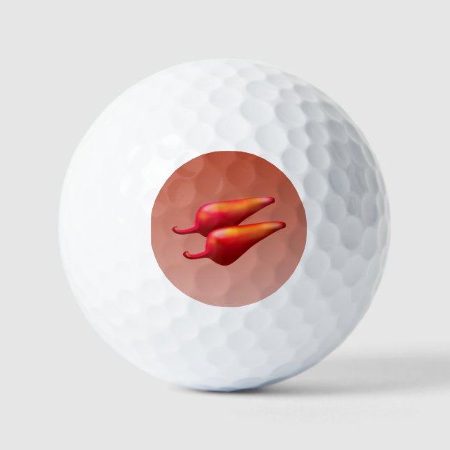 Red Chilli Peppers value golf balls 12 pk (Front)