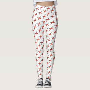 Red chilli Peppers Vector Custom Leggings