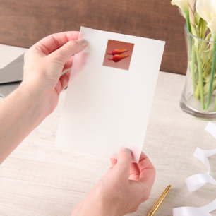 Red Chilli Peppers vellum papers Invitations