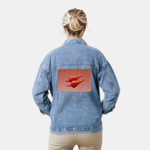 Red Chilli Peppers women denim jacket