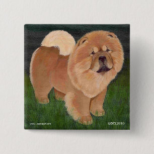 Red chow Button