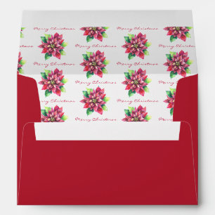Red Christmas A7 Envelope
