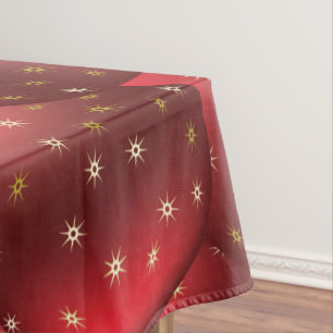 Red Christmas balls Tablecloth