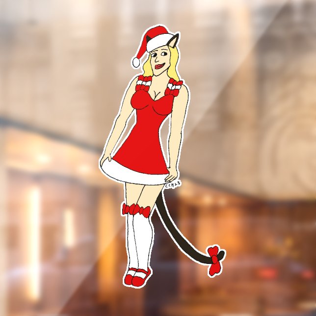 Red Christmas catgirl (Sheet 2)