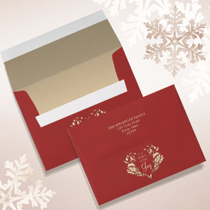Red Christmas Envelope