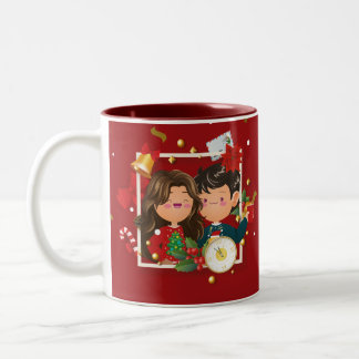 Red Christmas Gift Mug