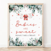 Red Christmas Santa Babies Are Sweet Take a Treat