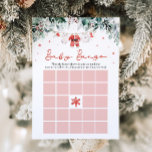 Red Christmas Santa Baby Bingo Baby Shower Game Invitation<br><div class="desc">Add some festive fun to your baby shower with our Red Christmas Baby Clothes Santa Baby Bingo Baby Shower Game! Featuring adorable red baby clothes on a Christmas-themed design, this bingo game is perfect for celebrating the holiday season while entertaining your guests. Easy to play and customise, this game adds...</div>