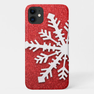Red Christmas Sparkles Case-Mate iPhone Case