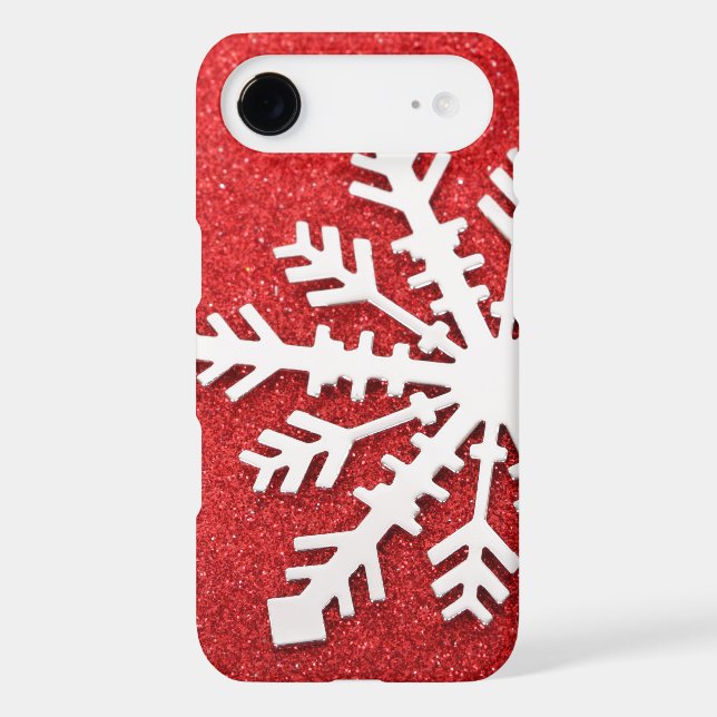 Red Christmas Sparkles Case-Mate iPhone Case (Back)