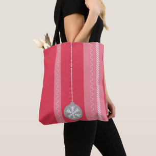 Red Christmas Tote Bag