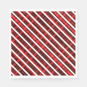 red chritmas  napkin