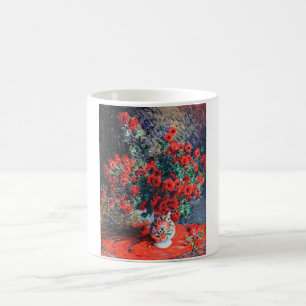 Red Chrysanthemum, Monet Coffee Mug