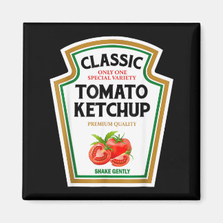 Red Chup Diy Halloween Costume Matching Group Magnet