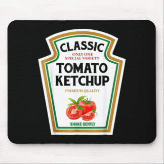 Red Chup Diy Halloween Costume Matching Group Mouse Pad