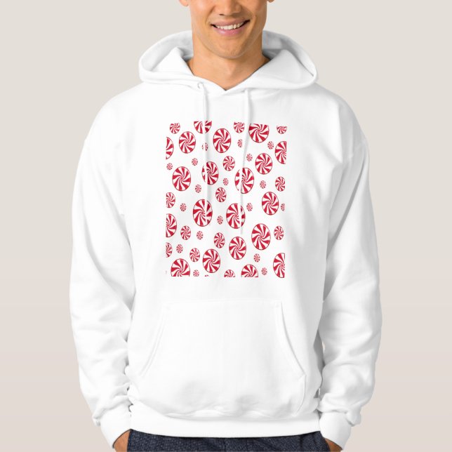 Red circle  hoodie (Front)