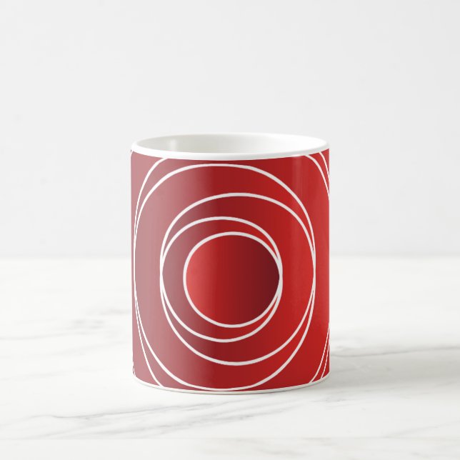 Red Circles Mug (Center)