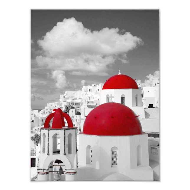 Red City Photo Print (Front)