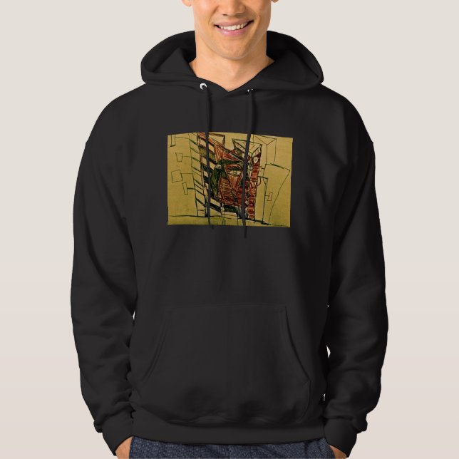 RED CITY RIFF HOODIE (Front)