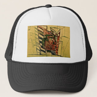 RED CITY RIFF TRUCKER HAT