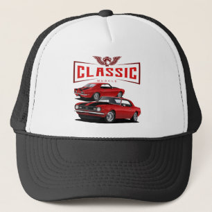 Red Classic Camaro Trucker Hat