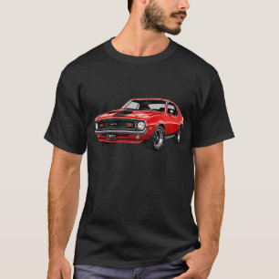 Red Classic Car AMC Graphic T-Shirt