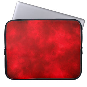 Red Cloud Effect Electronics Bag