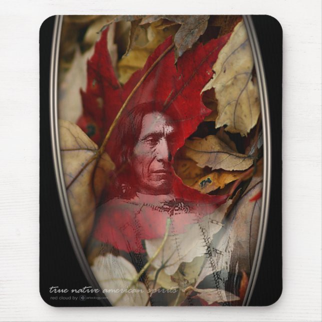 RED CLOUD SPIRIT MOUSE PAD (Front)