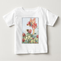 Red Clover Fairy Infant Toddler T-shirt