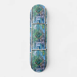 RED CLOWN SKATEBOARD