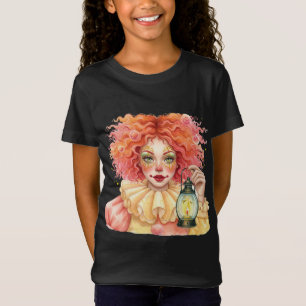 Red Clown with a Lantern T-Shirt