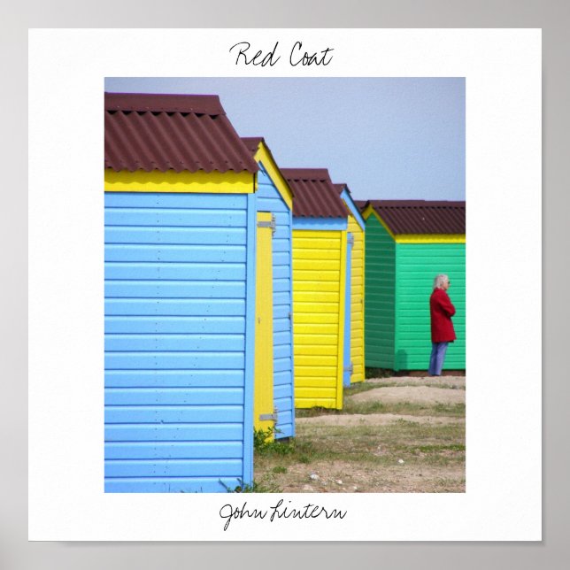 'Red Coat', John Lintern Poster (Front)