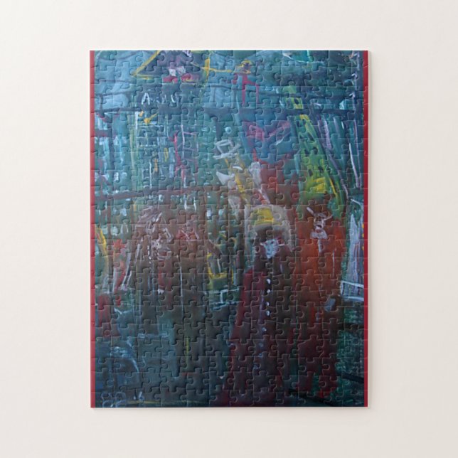 RED COATS JIGSAW PUZZLE (Vertical)