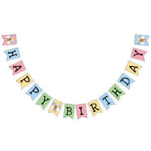 Red Cockapoo Cavapoo Dog Birthday Party Bunting