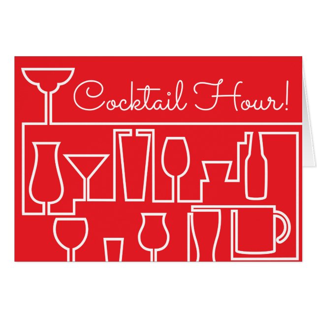 Red cocktail party (Front Horizontal)