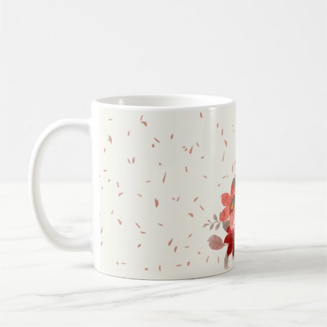 Red Coffee Mug (Left)