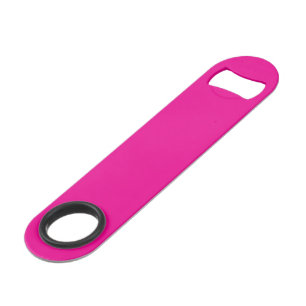 Red Colour Bottle Opener Custom Text Bar Key Gift