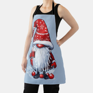 Red-coloured Grape-Juice Skaal to the Snowy-Season Apron