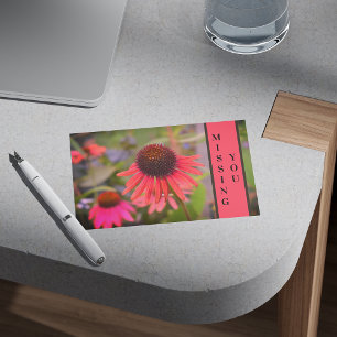 Red Coneflowers at RHS Wisley Postcard