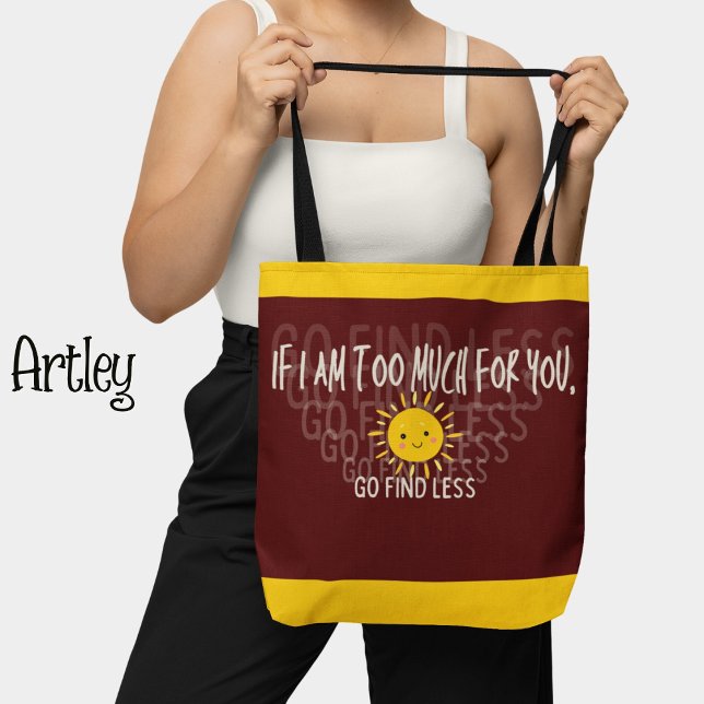 Red Confident Woman Happy Sunshine Tote Bag (Creator Uploaded)