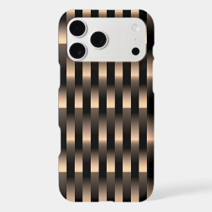 Red Copper Metallic Weave Pattern