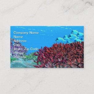 Red Coral Business Card