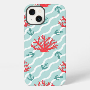 Red Coral Pattern 1 iPhone 13 Case