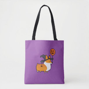 Red Corgi Halloween Bag