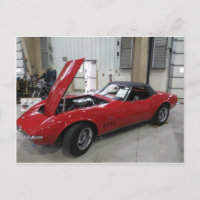 Red Corvette 1