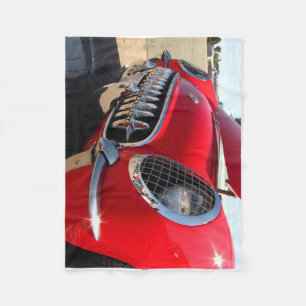 Red Corvette Fleece Blanket